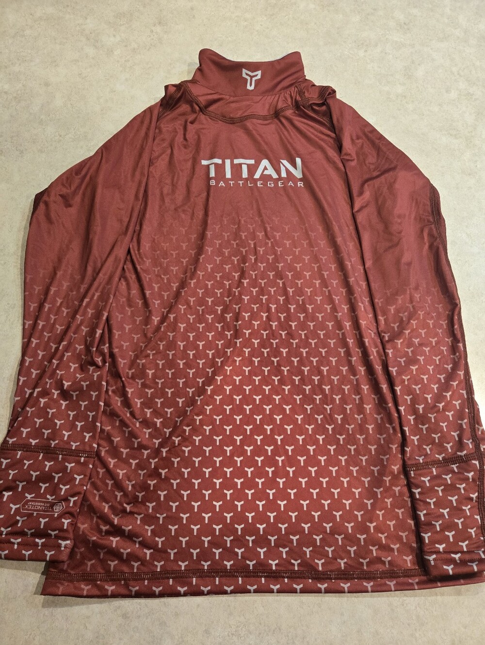 Titan Battlegear Hockey Shirt With Neck Laceration Protection. Youth XL